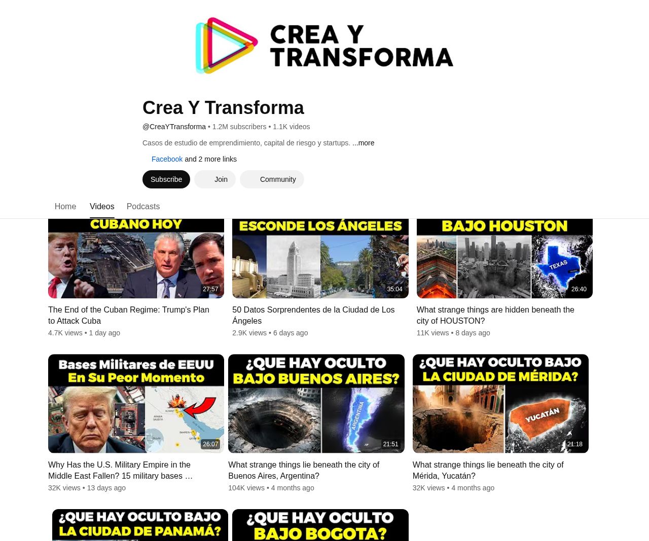 Crea Y Transforma