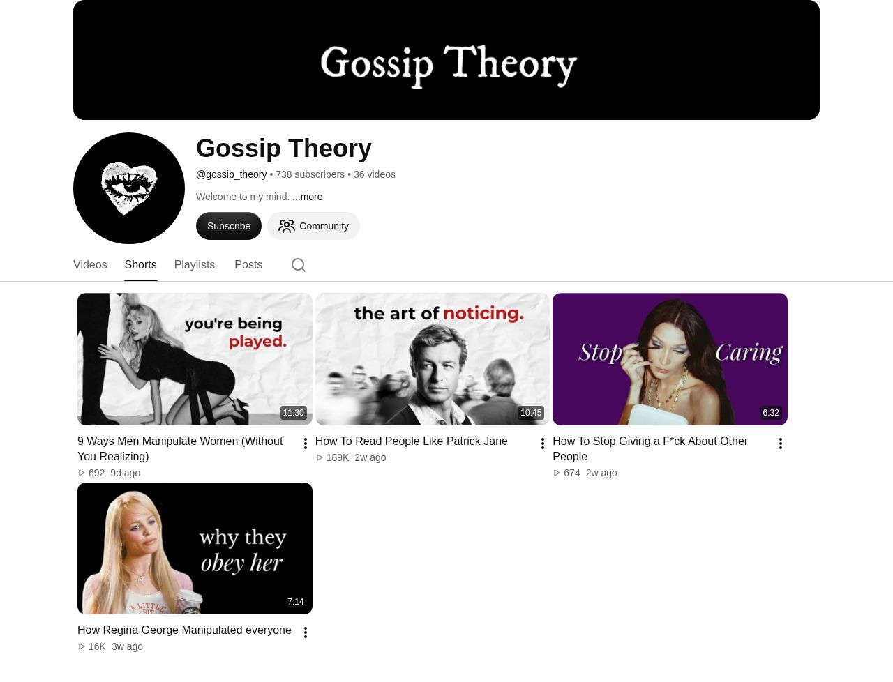 Gossip Theory
